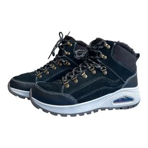 Skechers Women's Uno Rugged Boot Women’s Size 9 Black